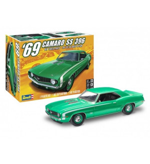 REVELL Voiture 1969 Camaro SS 396 verte 1/25 2'N1 SS/RS Option 85-452