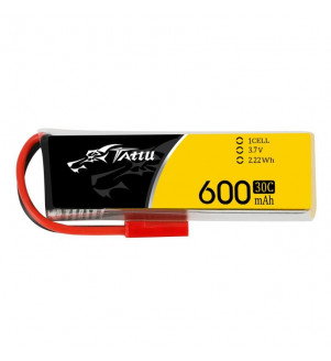 TATTU Lipo 1S 3,7V 600mAh 30C