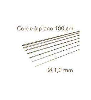 ALBION CORDES A PIANO 1.0MM X 1M X 5 PW3XM