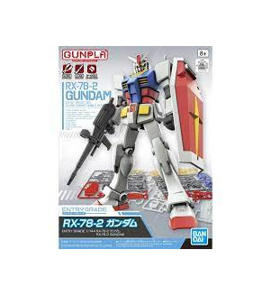 BANDAI Gundam Gunpla Entry Grade 1/144 Rx-78-2 Gundam 