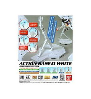 BANDAI Gundam Gunpla Action Base 1 White 