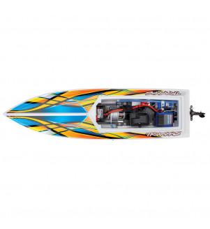 TRAXXAS Bateau BLAST Race Boat 24" TQ RTR 38104-1-ORANGE