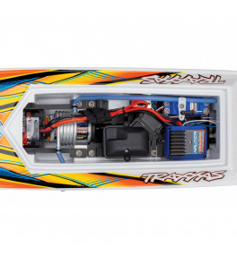 TRAXXAS Bateau BLAST Race Boat 24" TQ RTR 38104-1-ORANGE