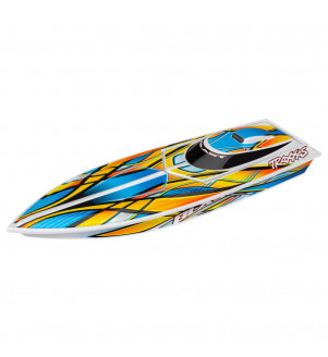 TRAXXAS Bateau BLAST Race Boat 24" TQ RTR 38104-1-ORANGE