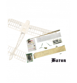 ECOTOP AVION BARON KIT A CONSTRUIE 1.57M 