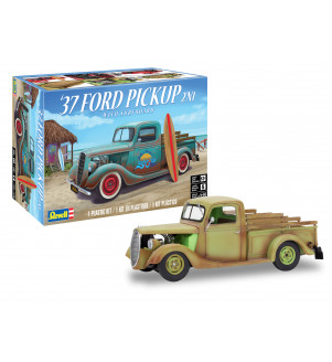 REVELL 1937 Ford Pickup 2'N1 avec Planche de Surf 14516