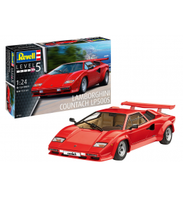 REVELL Coffret "Lamborghini Countach LP500S" avec peintures 67730