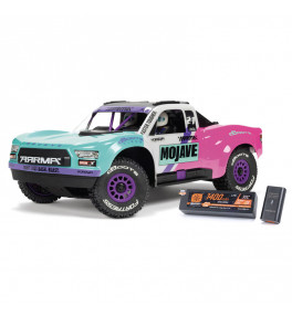 ARRMA MOJAVE GROM 223S 4X4 RTR BLEU ROSE ARA2304ST1