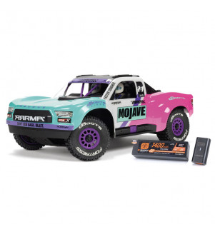 ARRMA MOJAVE GROM 223S 4X4 RTR BLEU ROSE ARA2304ST1