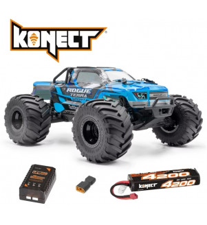 HOBBYTECH ROGUE TERRA BRUSHLESS SPORT BLEU PACK RTR