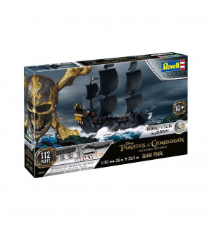 PIRATES DES CARAIBES MAQUETTE EASY-CLICK 1/150 BLACK PEARL 26CM