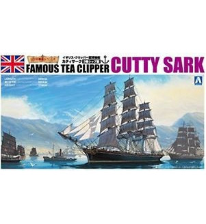 AOSHIMA Maquette de voilier Cutty Sark 1/350 618073