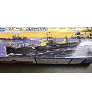 TRUMPETER USS Maquette navire Mount Whitney 1/700 LCC-20 TPT5718