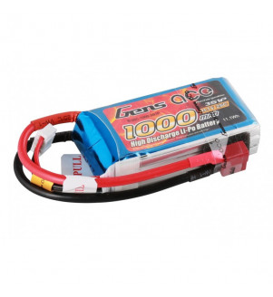 GENS ACE batterie Lipo 2S 1000mAh 25C B-25C-1000-2S1P