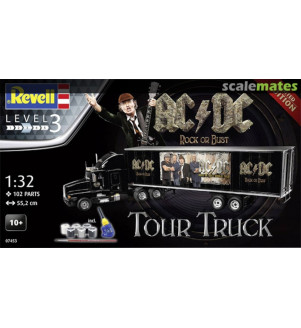 REVELL Maquette semi remorque AC/DC Rock or Bust Tour Truck 1/32 0745