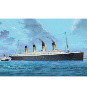 TRUMPETER Maquette Navire TITANIC 1/200 avec kit éclairage (led) 0371