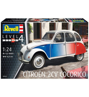 REVELL Citroên 2CV COCORICO 1/24 07653