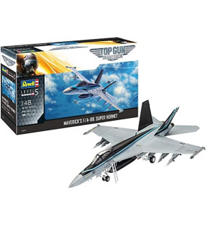 REVELL Maquette d'avion F/A-18E Super Horn et Top Gun Maverick 1/48 0